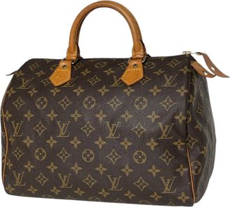 Louis Vuitton Brown Monogram Boston Bag (Pre-Owned)