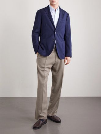 Boglioli K-Jacket Virgin Wool-Hopsack Blazer