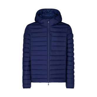 Save The Duck Jassen, Heren, Blauw, 2Xl, Polyester, Lichtgewicht Puffer Jacket