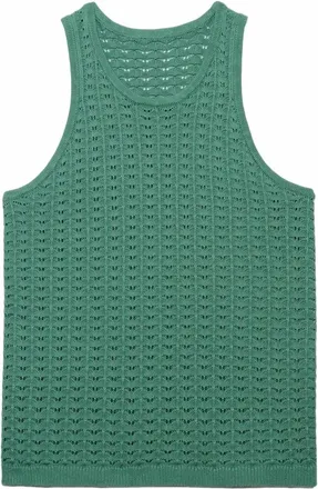 MAVRANS Mens Salt Water Knit Tank In Green