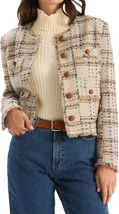 Tyler B&ouml;e Boucle Jacket In Multi