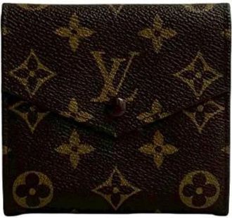 Louis Vuitton Pre-owned Wallets, female, Brown, Size: ONE SIZE Pre-owned Vintage Canvas Wallet