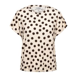 &Co Woman Madelief Dot Top - Dames - Tops - Veelkleurig - Maat: XL Viscose