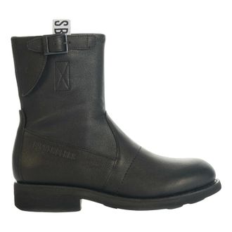 Dirk Bikkembergs Vintage W Lage Enkellaarsjes - Dames - Schoenen - Zwart - Maat: 36 EU Leer