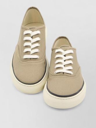 Jacquemus les fefe low top canvas sneakers