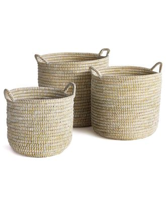 Napa Home & Garden Rivergrass Round Baskets