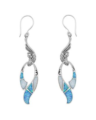 Samuel B. Silver 1.80 Ct. Tw. Multi Stone Earrings