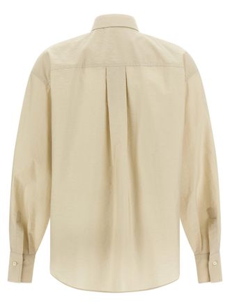 Brunello Cucinelli Womens Beige Cotton Blouse