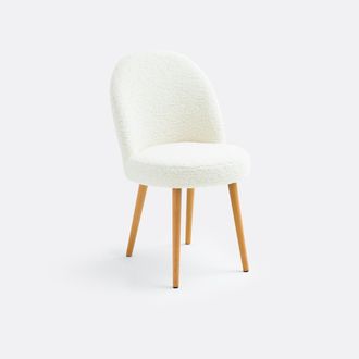 La Redoute Interieurs Stoel in bouclette, In&egrave;s