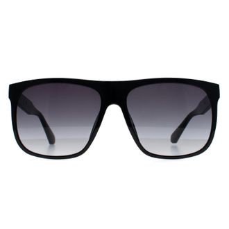 Guess Vierkante Mannen Glanzend Zwart Grijs Gradi&euml;nt GF5072