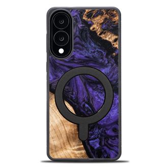 OEM Funda Bewood Unique Para Samsung Galaxy S25 Edge - Violeta Con Magsafe