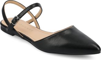 Journee Collection Journee Womens SuperNatural Shades Martine Flats