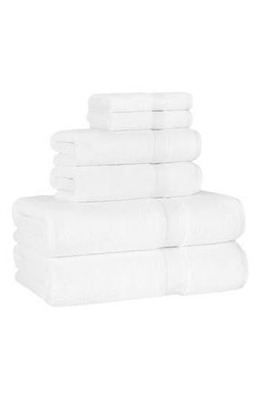 Linum Home Textiles 6-Piece Anovia Oversized Towel Set in White at Nordstrom Rack