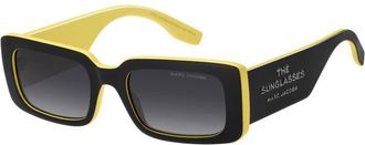 Marc Jacobs Grey Shaded Rectangular Ladies Sunglasses MARC 804/S 071C/9O 53