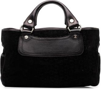 Celine Pre-owned Celine C Macadam Suede Boogie Handbag Ladies 4QW55KRSVHHB64N1