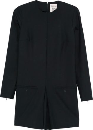 Semicouture tailored playsuit - Blue