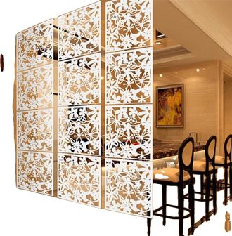 OEM Tabiques Suspendidos, Estilo Moderno, Elegante Dise&ntilde;o Hueco, Blanco