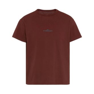 Maison Margiela Reversed Logo T-Shirt - male - Maison Margiela - T-Shirts - Red - L - Tops