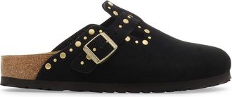 Birkenstock Klompen in su&egrave;deleer Boston Rivet