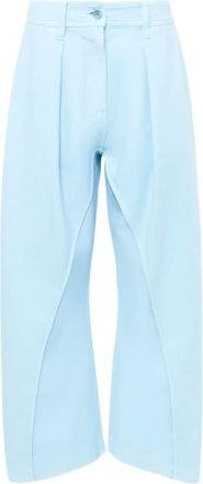 J.W.Anderson Pantaloni con pieghe - Blu