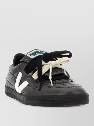 Veja leather low-top sneakers