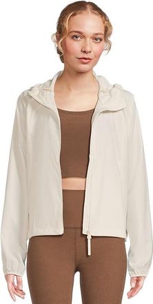Beyond Yoga Cross Country Packable Jacket Womens Coat Dove : LG, Nylon