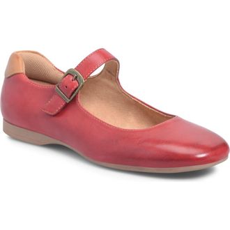 COMFORTIVA Kaylee Mary Jane Flat in Cherry Red at Nordstrom Rack, Size 8.5