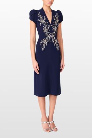 Jenny Packham Freya Dress in Midnight Kiss at Nordstrom, Size 12 Uk