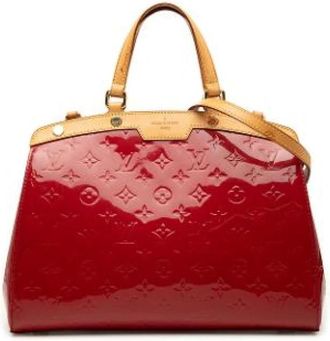 Louis Vuitton Pre-owned Brea MM - Dames - Vintage Handtas - Rood - ONE Size - Leer - Vintage
