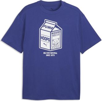 Puma T-shirt Junior Varsity dal taglio morbido da uomo, Abbigliamento, Blu, 3XL