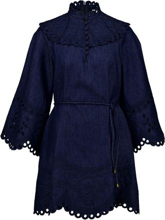 Zimmermann Mahon denim mini-jurk