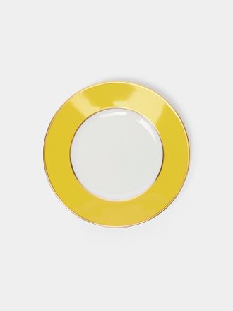 Augarten Wien Hand-Painted Porcelain Bread Plate (6in/16cm)