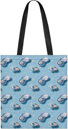 Generic Oysters Shells Tote Bag for Women Men Shoulder Bags Purses Pouch Handbags