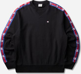 Champion Men s Reverse Weave Crewneck Sweatshirt Black