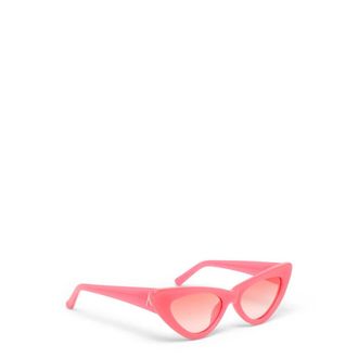 The Attico Accessoires, Dames, Oranje, ONE Size, Nylon, Dora Zonnebril