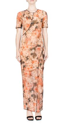 Bec&bridge Averil Tee Maxi Dress In Glitch Floral