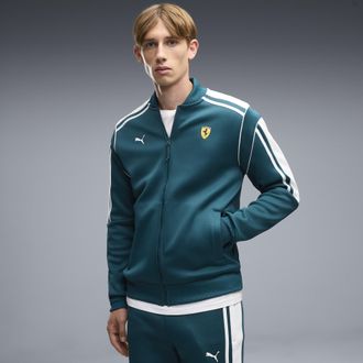 Puma Giacca sportiva Scuderia Ferrari MT7 da uomo, Abbigliamento, Blu, XXL