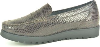 Waldl&auml;ufer Schoenen, Dames, Grijs, 35 EU, Bordo Print Moccassin DZ