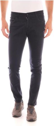 Daniele Alessandrini Pantalone B. - Heren - Slim Fit Jeans - Blauw - W38 - Katoen - Jeans