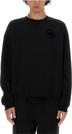Dsquared2 Relax Fit Crewneck - Heren - Sweatshirts - Zwart - M - Hoodies & sweatvesten