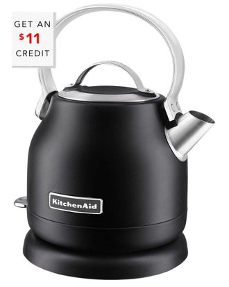KitchenAid Kitchenaid Compact Black 1.25L Electric Kettle With $11 Credit