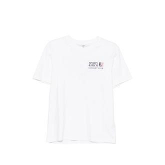 Sporty & Rich Promo Crew-neck T-shirt