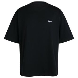 Rapha Relaxed Cotton T-Shirt T-Shirt f&uuml;r Herren | schwarz/wei&szlig;