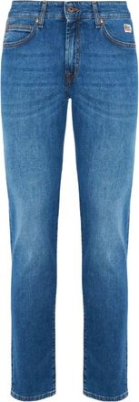 Roy Rogers logo-patch jeans - Blue