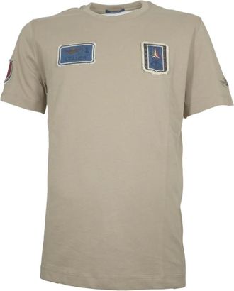 Aeronautica Heren, Tops, Beige, Maat: 4XL