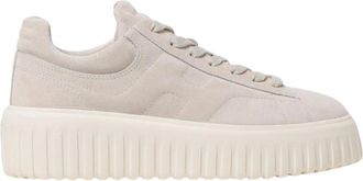Hogan Sneakers, female, Beige, 3 1/2 UK, Platform Trainers