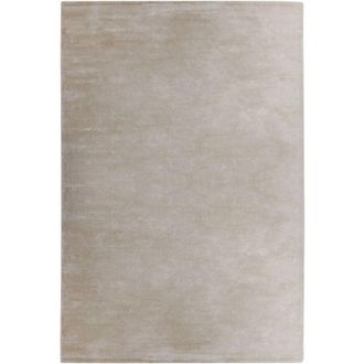 Beliani Tappeto a pelo corto in viscosa beige chiaro 200 x 300 cm Gesi II