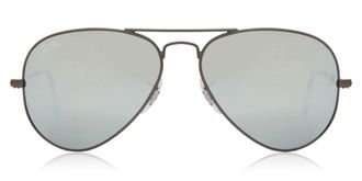 Ray-Ban RB3025 Aviator Flash Lenses 029/30 Mens Sunglasses Grey Size 58