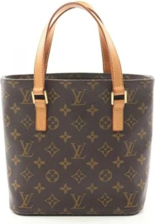 Louis Vuitton Pre-owned Handbags, female, Brown, Size: ONE SIZE Pre-owned Canvas shoulder-bags