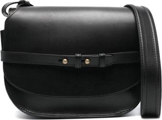 Officine Creative Saddle 011 leather crossbody bag - women - Calf Leather - OS - Black